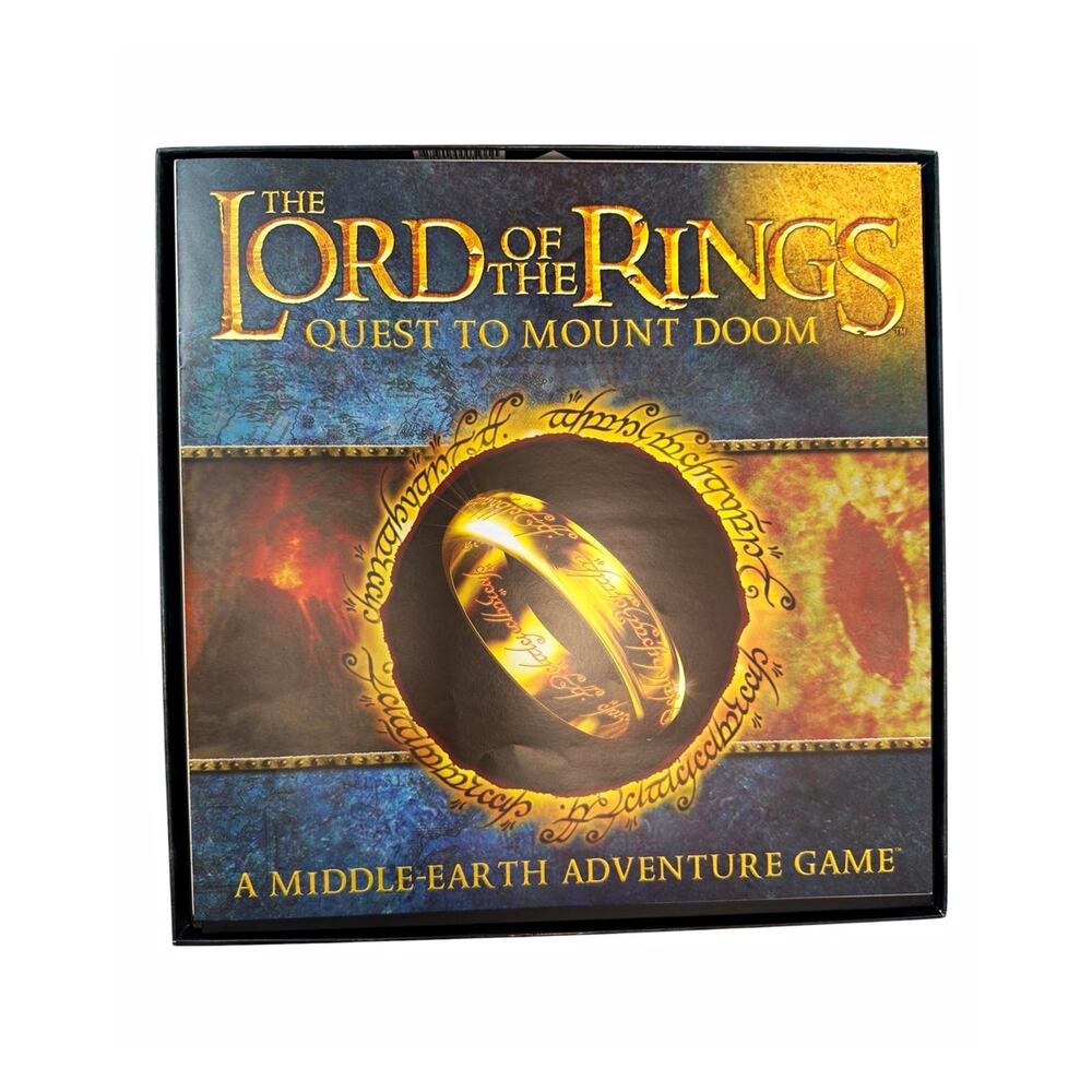 Games Workshop Lord of the Rings Quest to Mount Doom Board Game 2003 30-08-60